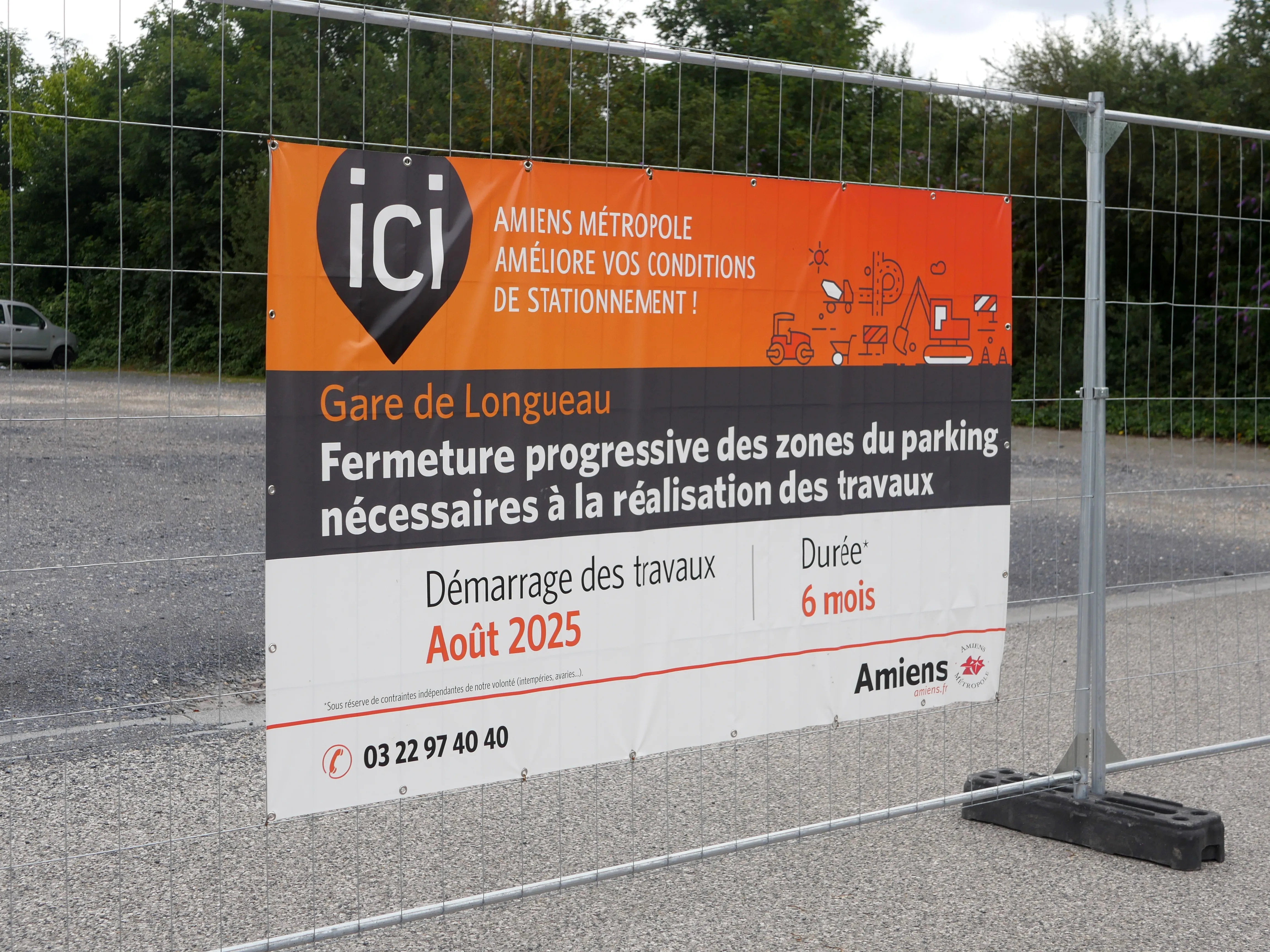 UN NOUVEAU PARKING À LA GARE
