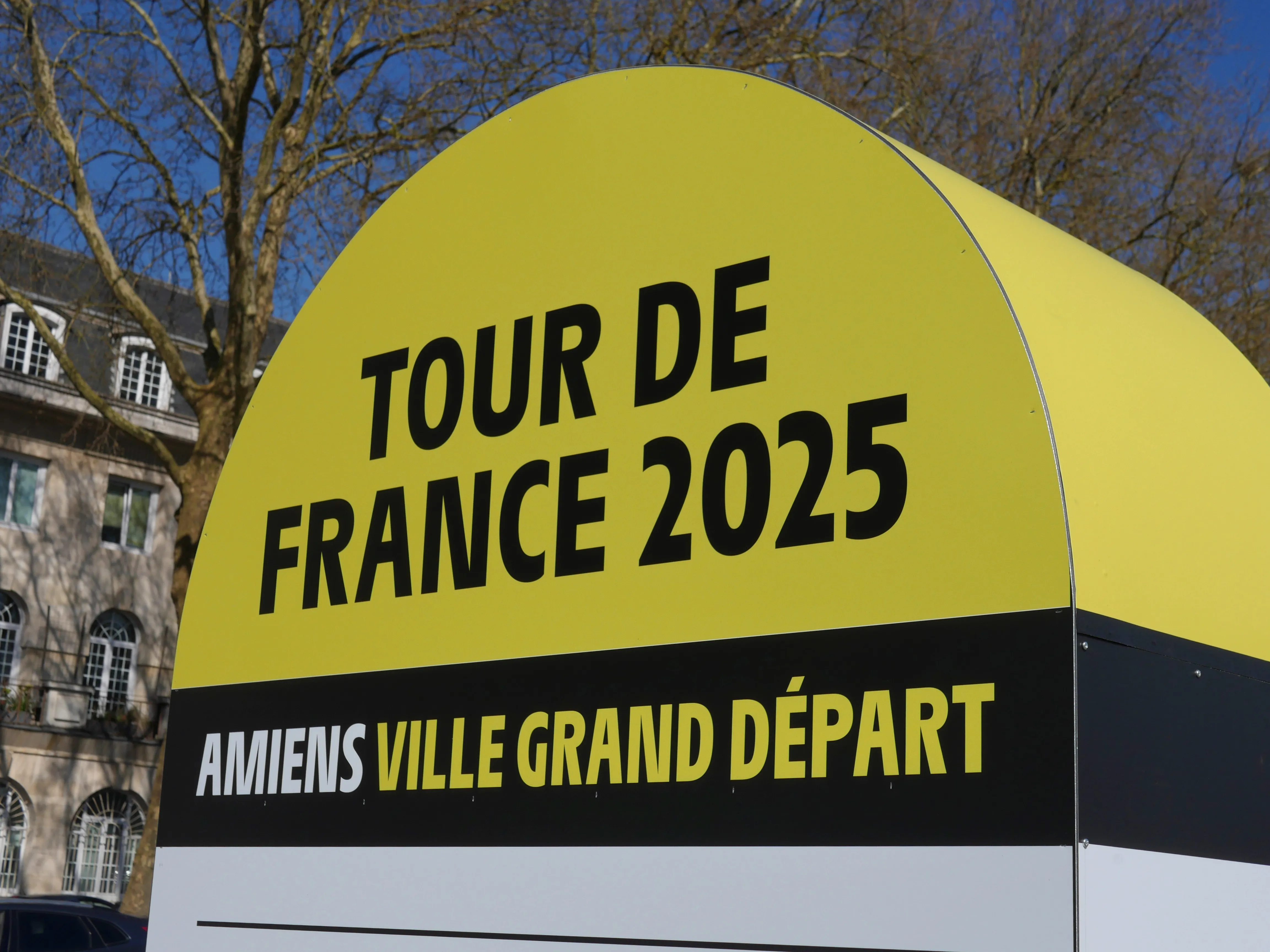 LE TOUR DE FRANCE À AMIENS