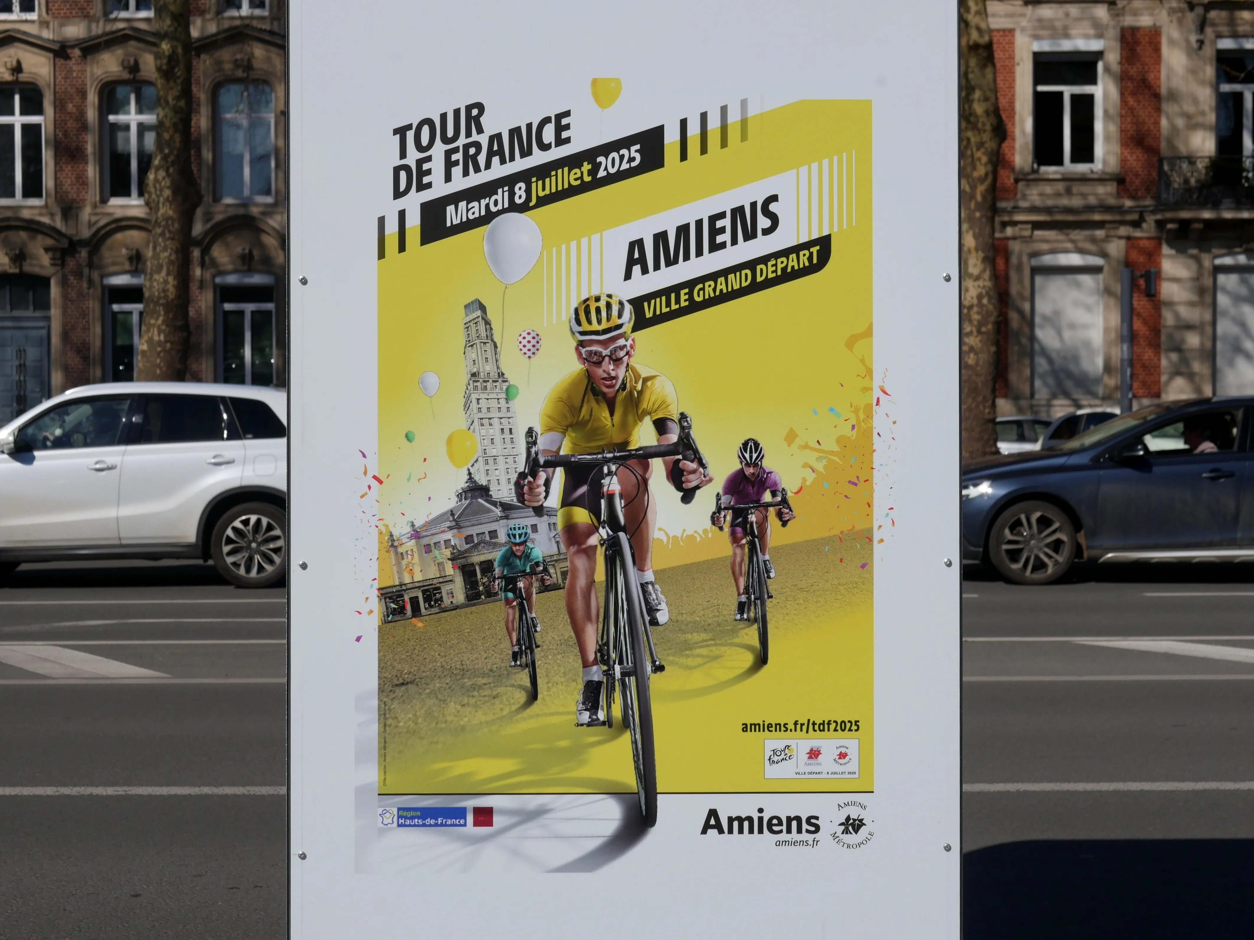LE TOUR DE FRANCE À AMIENS