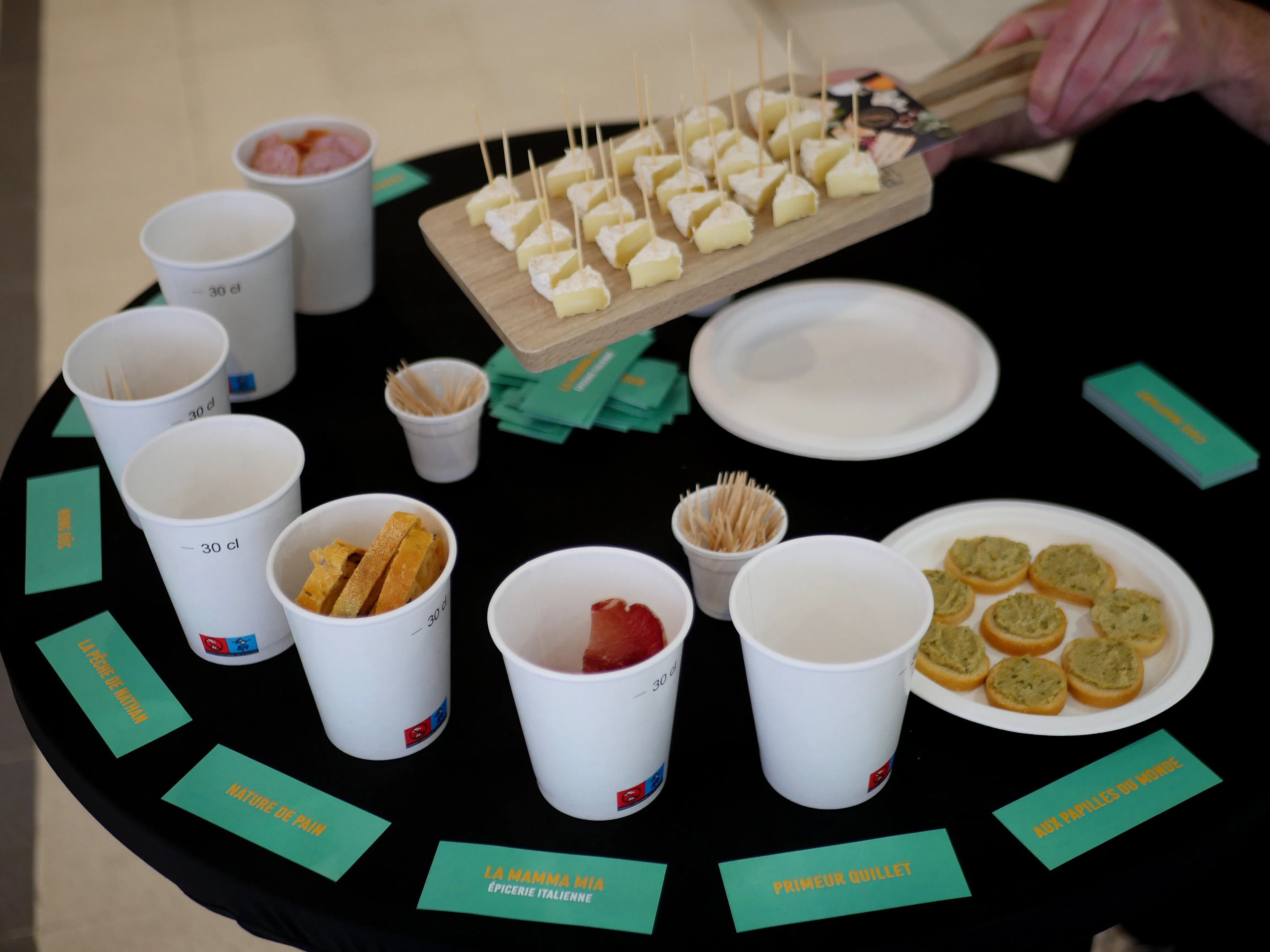 LE DÉFI DES SAVEURS À LA HALLE