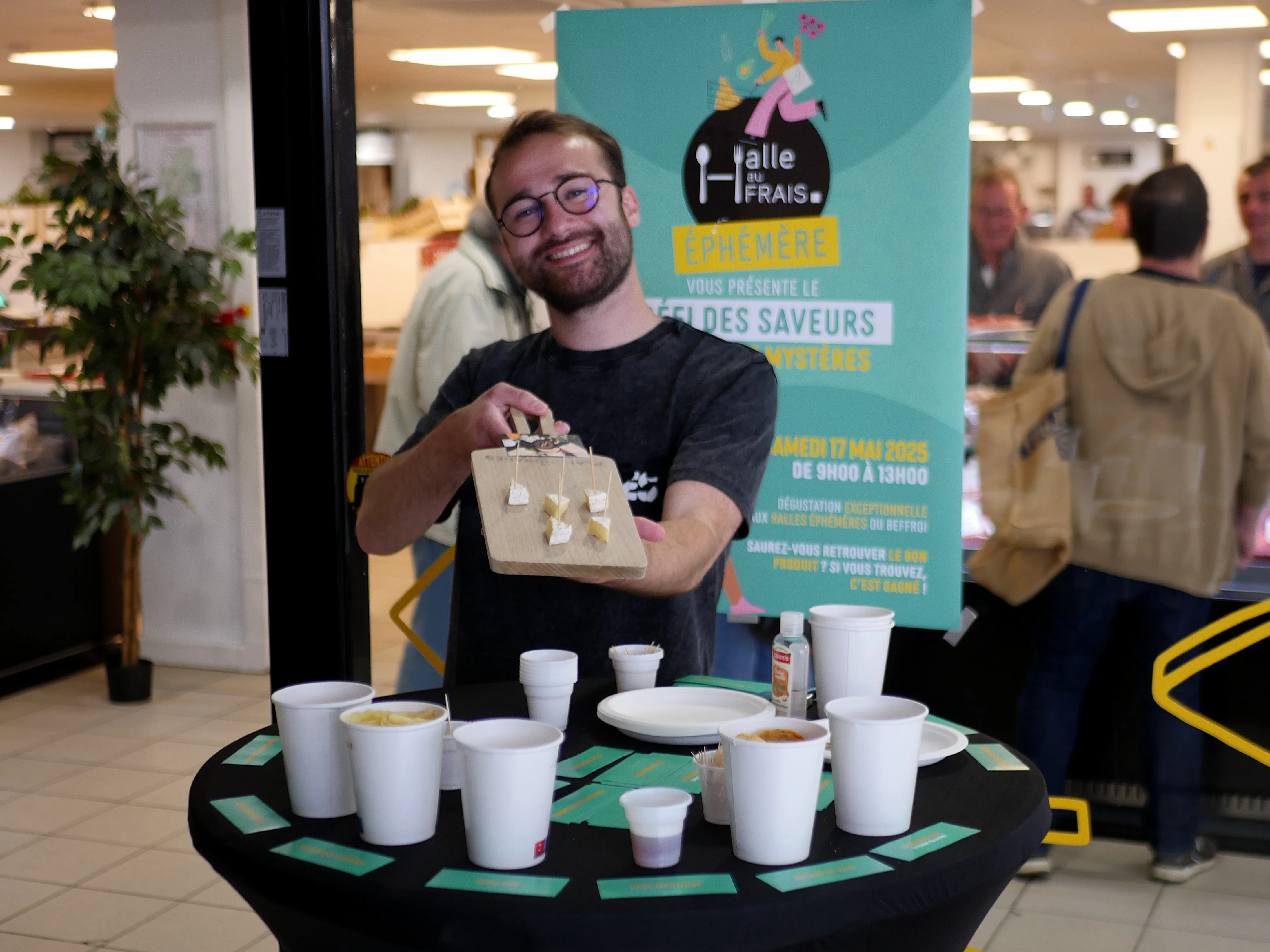 LE DÉFI DES SAVEURS À LA HALLE
