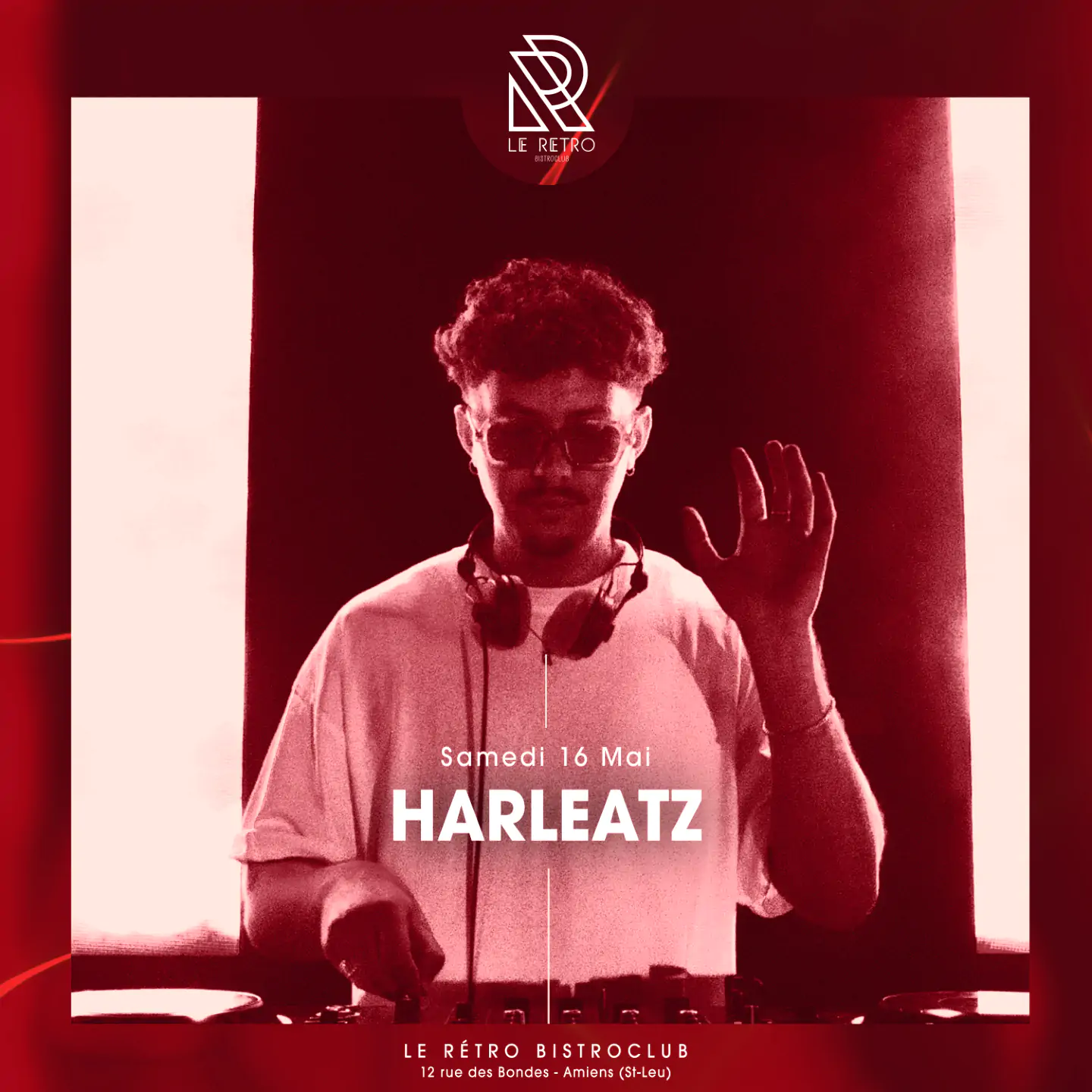 HARLEATZ derrière les platines du Rétro