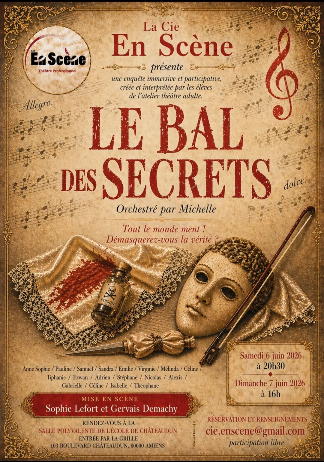 Cluedo immersif : Le Bal des Secrets