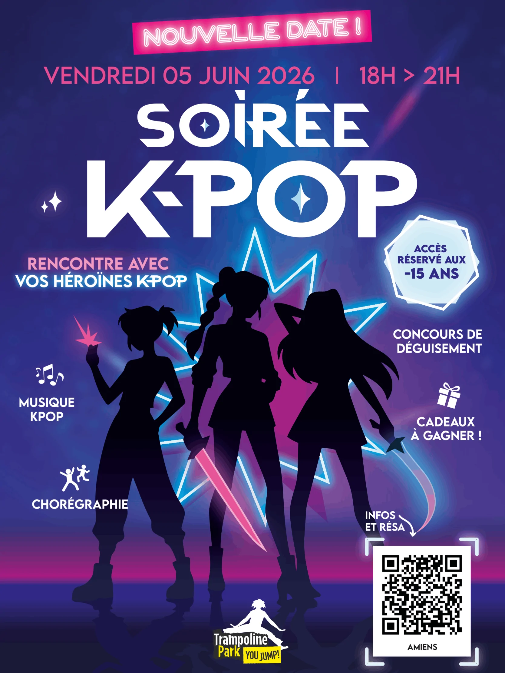 Soirée K-POP chez You Jump Amiens
