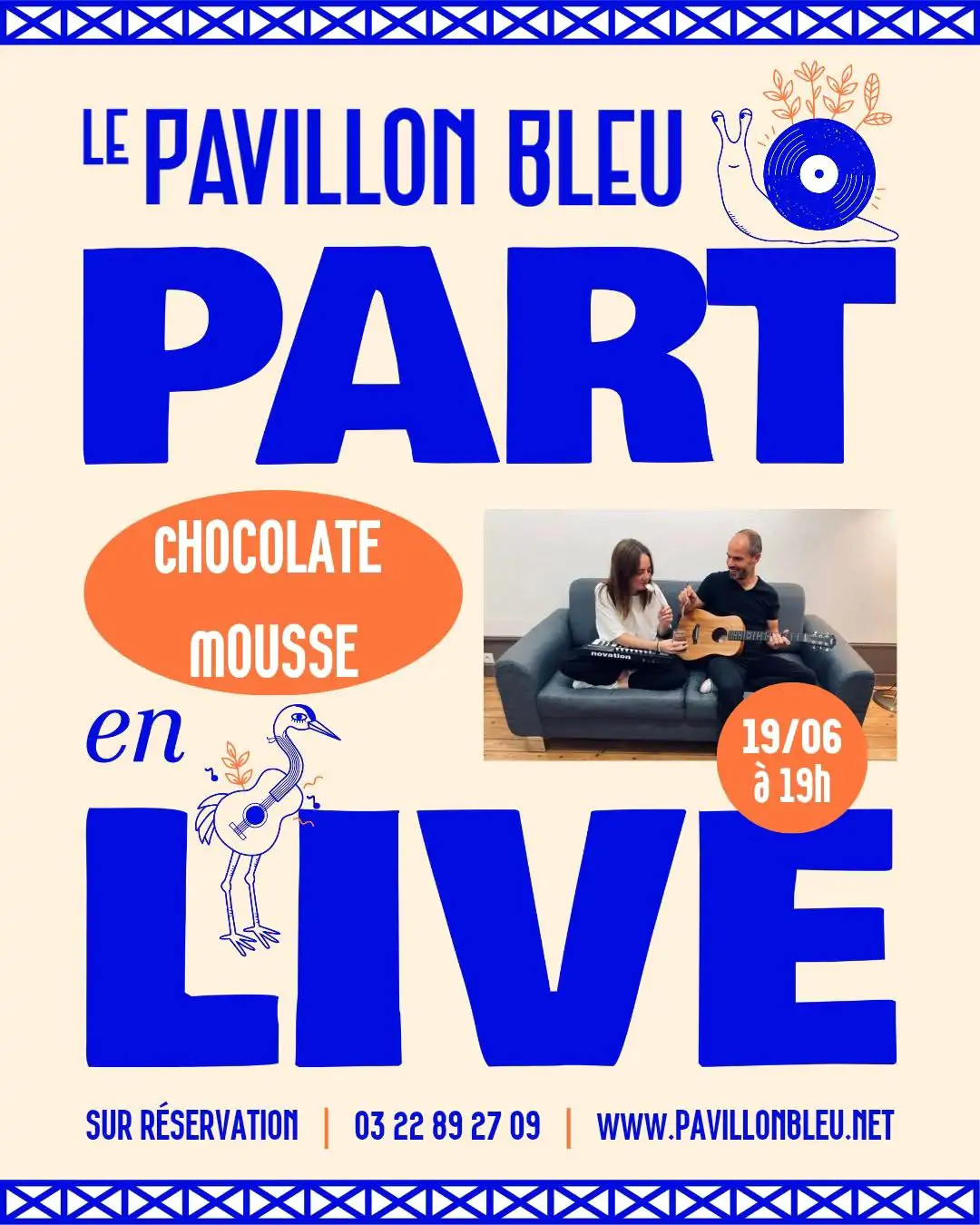 Soirée musicale au Pavillon Bleu