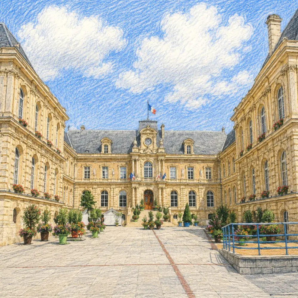 Scène de la Ville - Hôtel de Ville