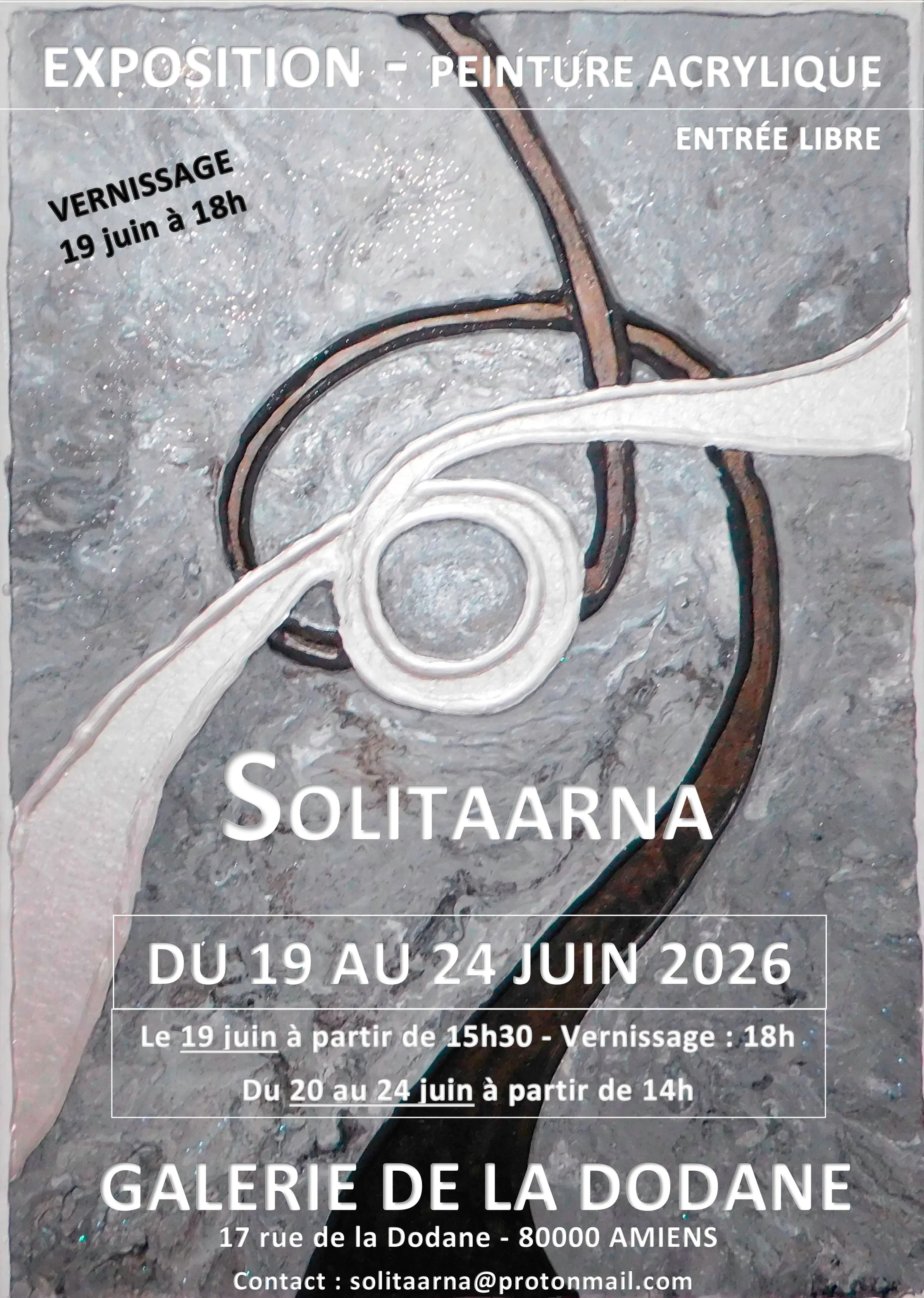 Exposition à la Dodane du 19 au 24 Juin