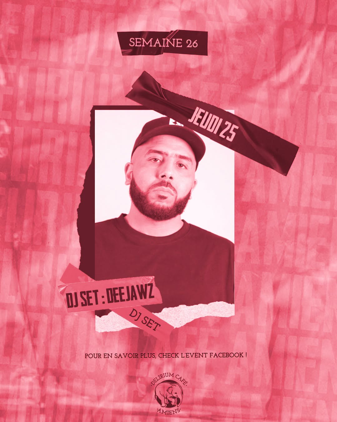 DEEJAWZ ce soir au Delirium Café